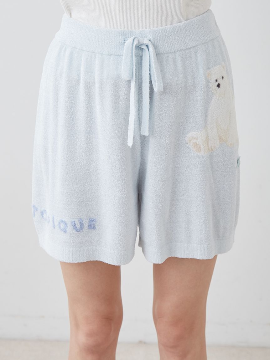 gelato pique「【ONLINE限定】【接触冷感】スムーズィーliteシーアニマルジャガードプルオーバー&ショートパンツセット」|ルームウェア|