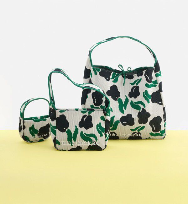 Marimekko「Knitted Bag Large Lemmitty ショルダーバッグ」|ショルダー・メッセンジャー|