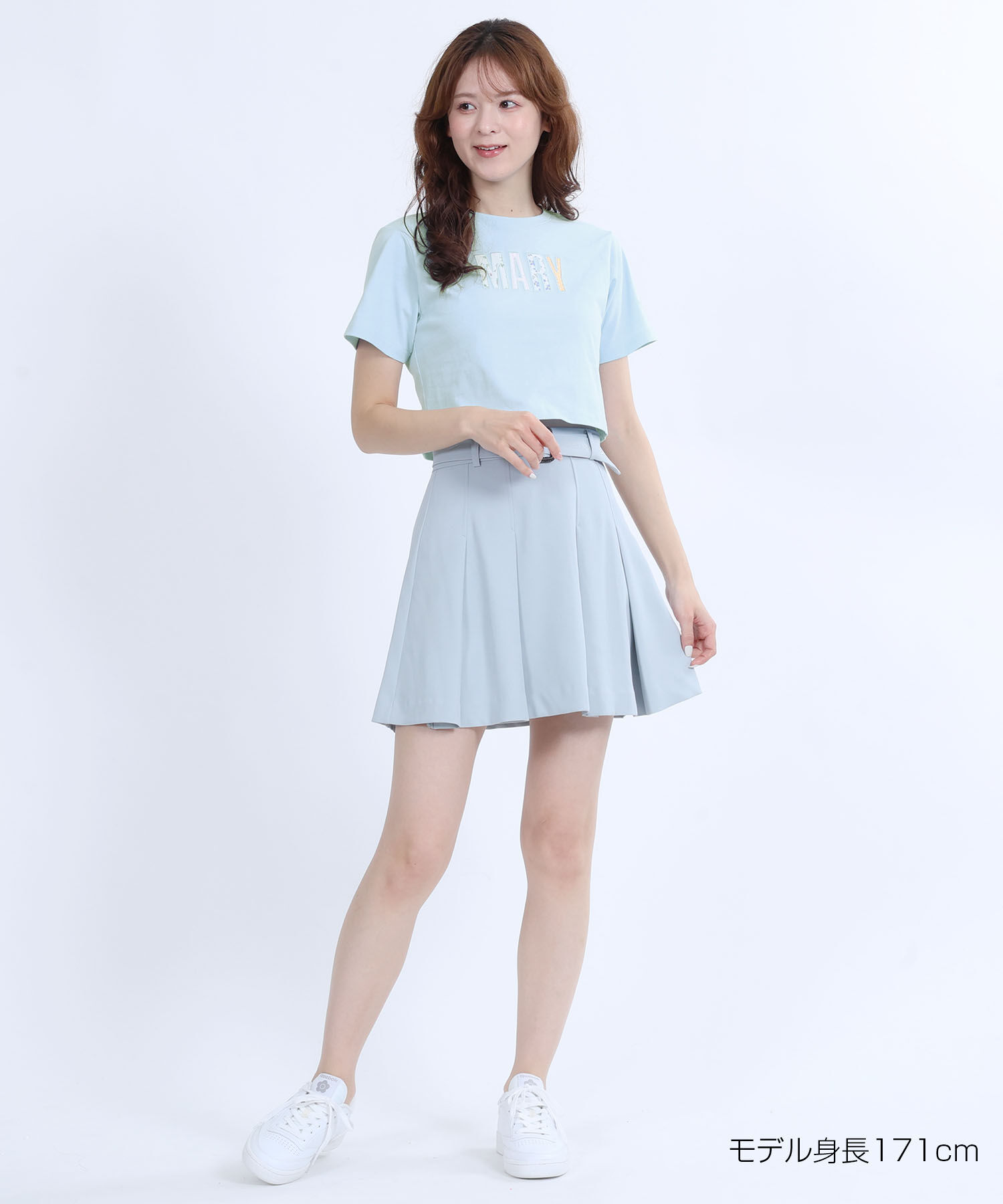 MARY QUANT「MARYアップリケロゴ Tシャツ」|Tシャツ・カットソー|