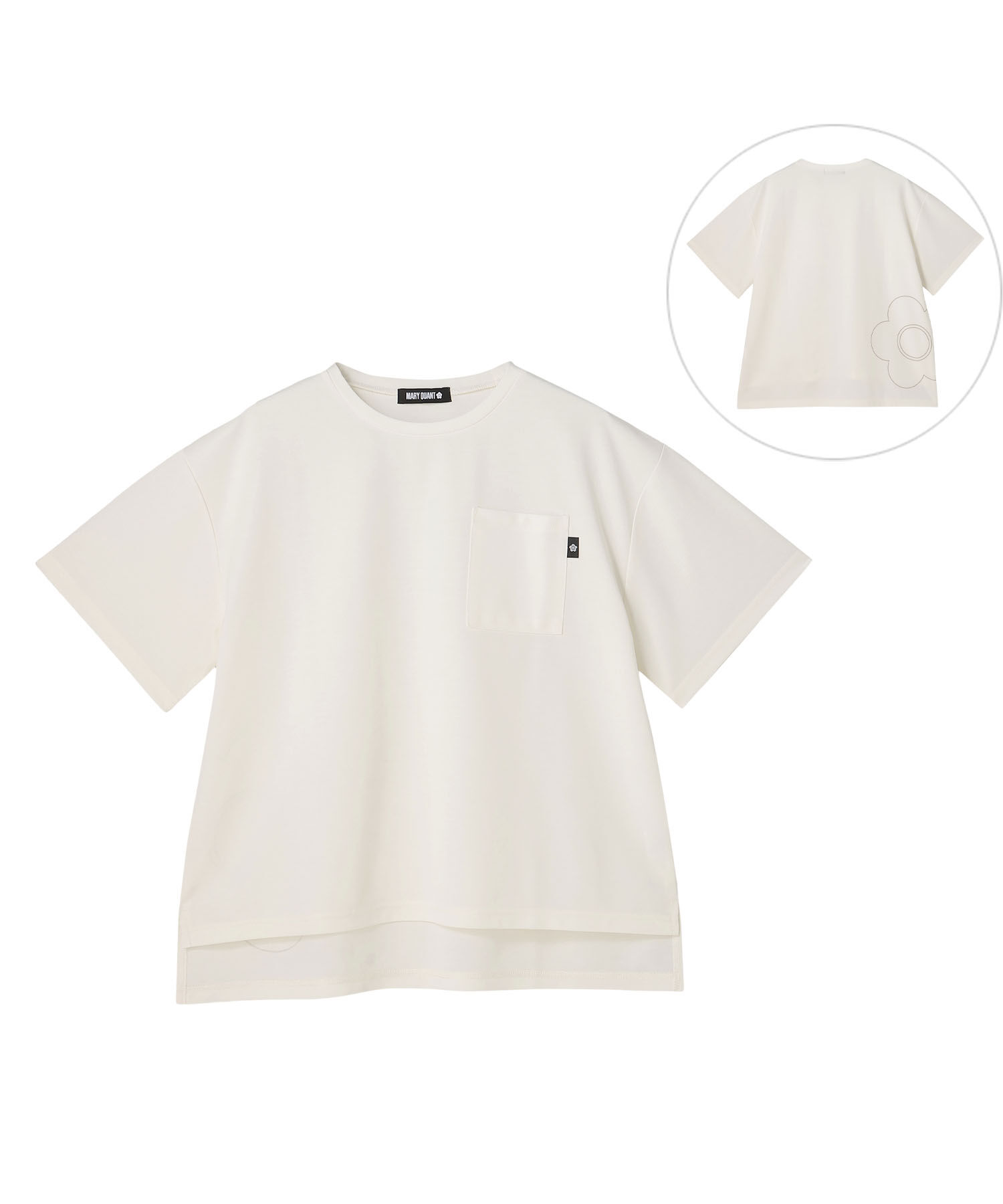 MARY QUANT「バックデイジーポンチ プルオーバー」|Tシャツ・カットソー|