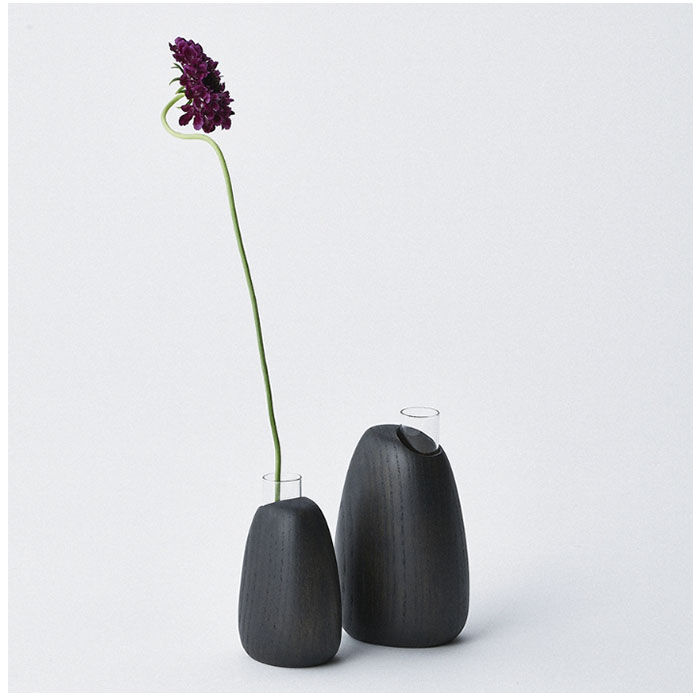 BACKYARD FAMILY「SASAKI ササキ 一輪挿し 木 通販 花瓶 花器 木製 小さい 小さめ フラワーベース」|その他|