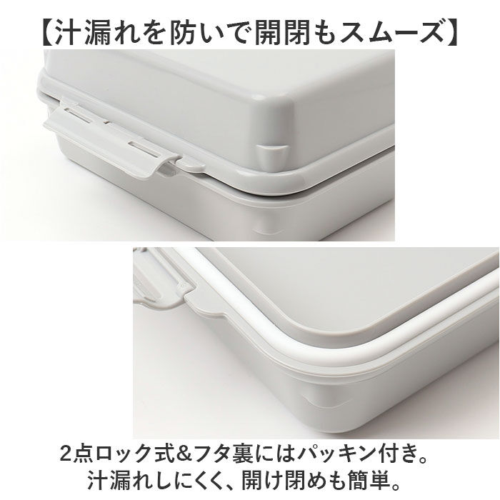 BACKYARD FAMILY「GEL-COOL ジェルクール お弁当箱 仕切り付き 490ml 1段 通販 ランチボックス」|食器・キッチングッズ|