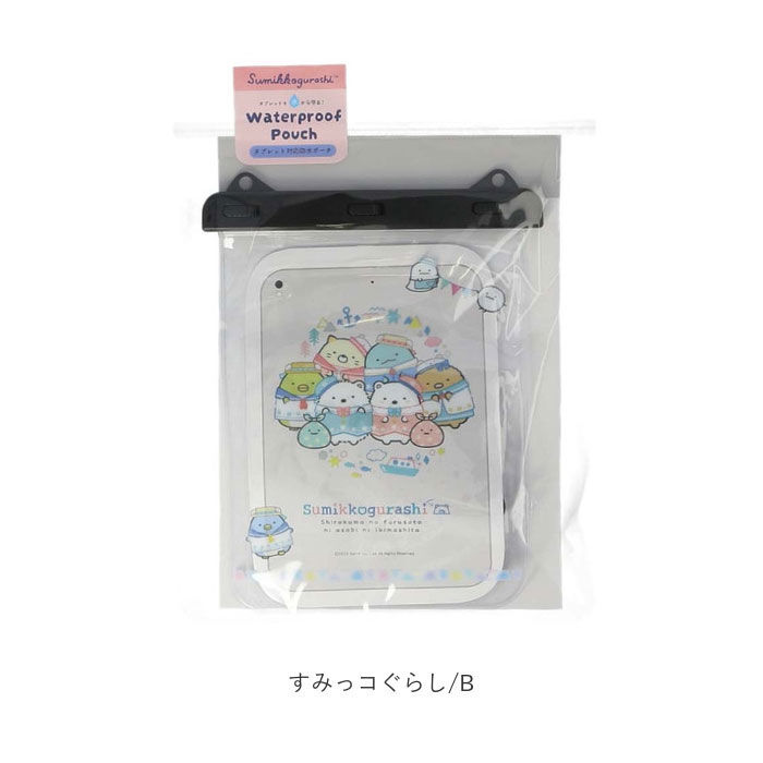 BACKYARD FAMILY「防水ポーチ キャラクター タブレット対応 通販 小物入れ 防水 防滴 防水タイプ かわいい 可愛い」|ポーチ|