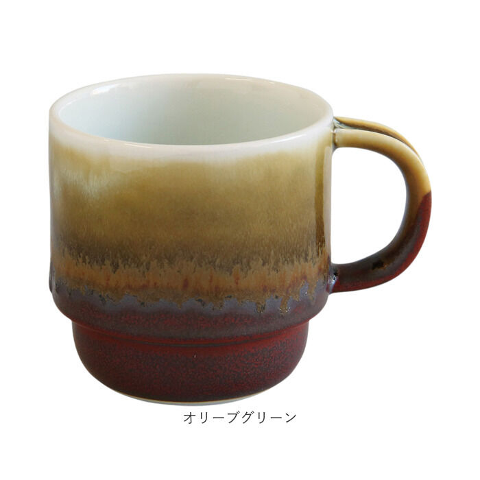 BACKYARD FAMILY「波佐見焼 スタッキング マグカップ 通販 日本製 マグ カップ 300ml コップ ストレータマグ」|グラス・マグカップ|
