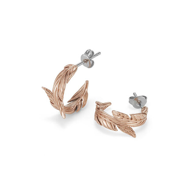 OLIVIA BURTON 「〈OLIVIA BURTON(ｵﾘﾋﾞｱﾊﾞｰﾄﾝ)〉ｼｸﾞﾈﾁｬｰ ﾌｪｻﾞｰﾛｰｽﾞｺﾞｰﾙﾄﾞ ﾌｰﾌﾟ ﾋﾟｱｽ」|ピアス|