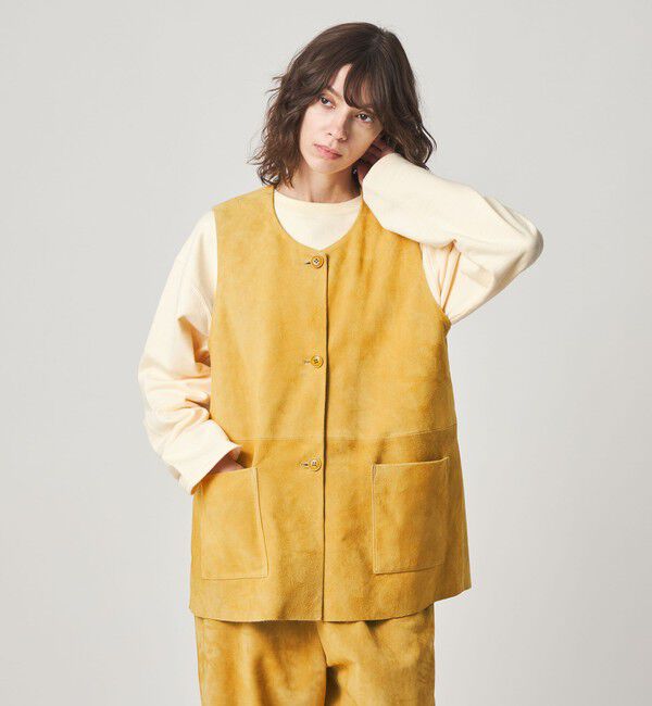 STEVEN ALAN「＜Steven Alan＞スエード ベスト」|ダウンベスト・ベスト|