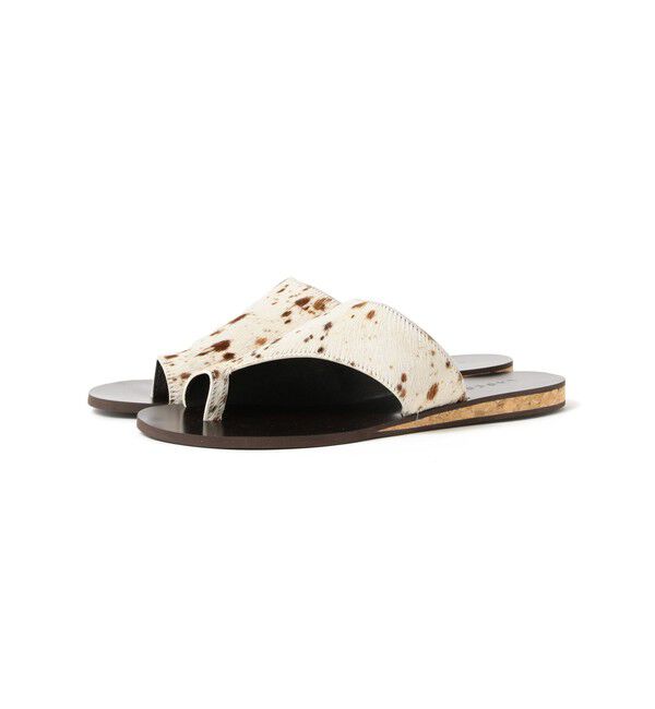 Demi-Luxe BEAMS 「LAOCOONTE / LONDRES カーフ トング サンダル」|サンダル|