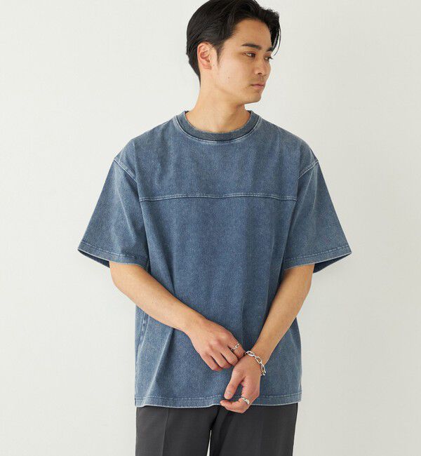 SHIPS Colors 「SHIPS Colors:カット デニム Tシャツ◇」|Tシャツ・カットソー|ブルー