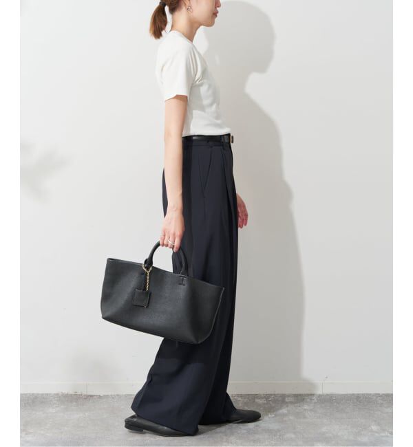 SLOBE IENA「《4サイズ展開》イージーワイドパンツ」|スラックス|