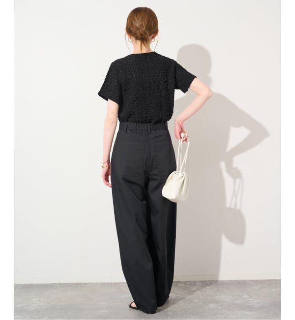 SLOBE IENA「シャーリングシアーTEE」|Tシャツ・カットソー|