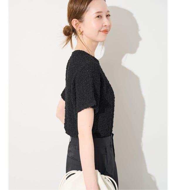 SLOBE IENA「シャーリングシアーTEE」|Tシャツ・カットソー|