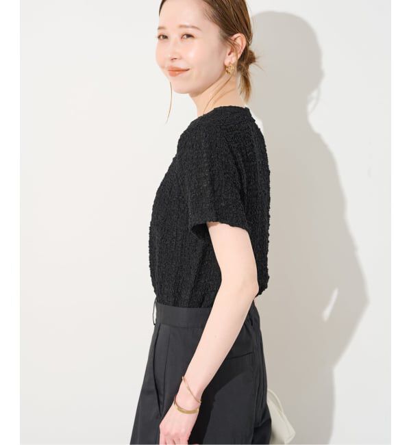 SLOBE IENA「シャーリングシアーTEE」|Tシャツ・カットソー|