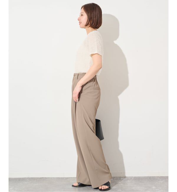 SLOBE IENA「シャーリングシアーTEE」|Tシャツ・カットソー|