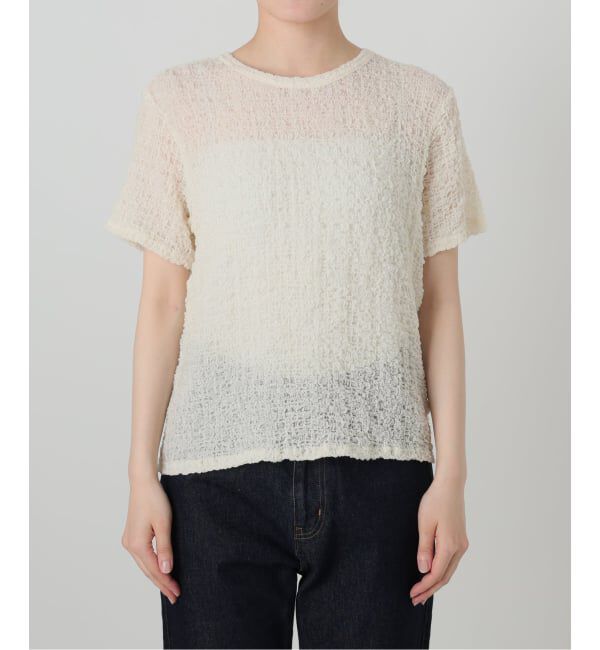SLOBE IENA「シャーリングシアーTEE」|Tシャツ・カットソー|