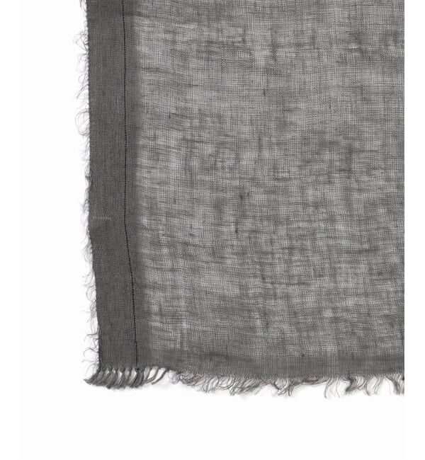 IENA「《予約》NIMNIMDUAI/ニムニムデュアイ 別注 PREMIUM LINEN GAUZE STOLE ストール」|ストール|