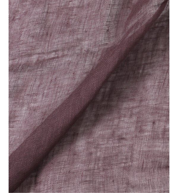 IENA「《予約》NIMNIMDUAI/ニムニムデュアイ 別注 PREMIUM LINEN GAUZE STOLE ストール」|ストール|
