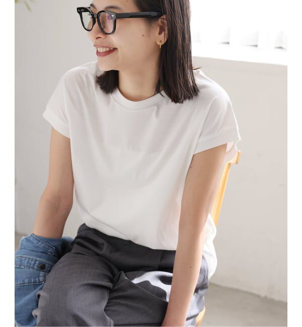 JOURNAL STANDARD「《追加2》汗ジミ防止ナノシアコンパクトTシャツ」|Tシャツ・カットソー|