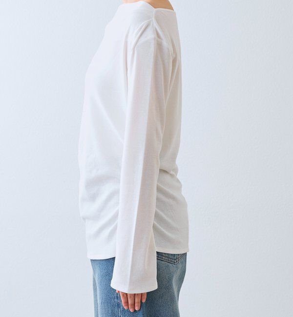  「【ワンショルやオフショルにも】ネックコンシャスカットソー」|Tシャツ・カットソー|