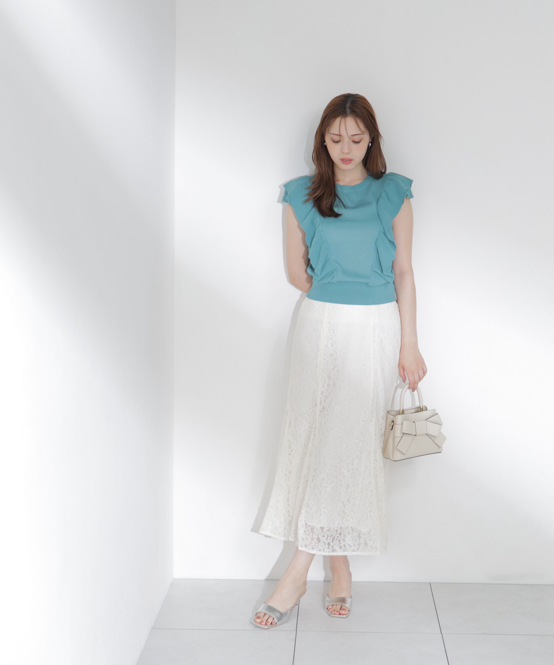 PROPORTION BODY DRESSING「レースマーメイドスカート 26SS」|スカート|
