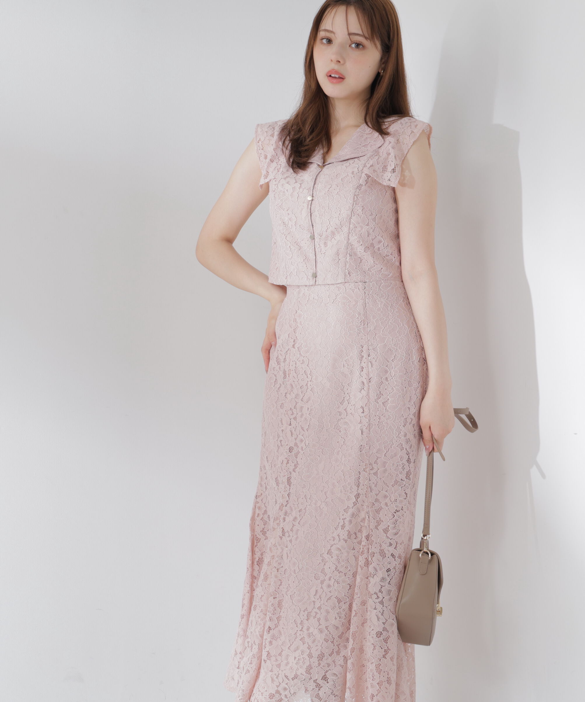 PROPORTION BODY DRESSING「レースマーメイドスカート 26SS」|スカート|