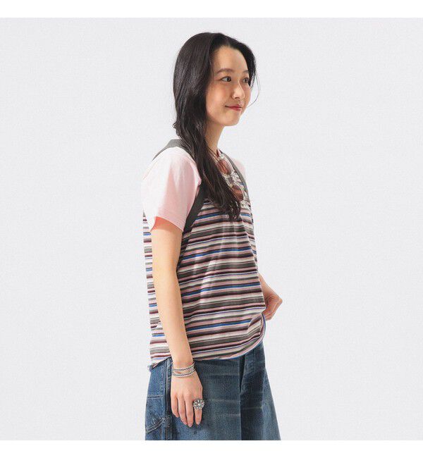BEAMSBOY「マルチボーダー タンクトップ」|Tシャツ・カットソー|