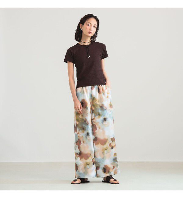 Demi-Luxe BEAMS 「ブークレ クルーネック Tシャツ」|ニット・セーター|