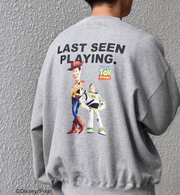 SHIPS any「SHIPS any: <TOY STORY> グラフィック プリント スウェット◇」|スウェット・ジャージ|グレー