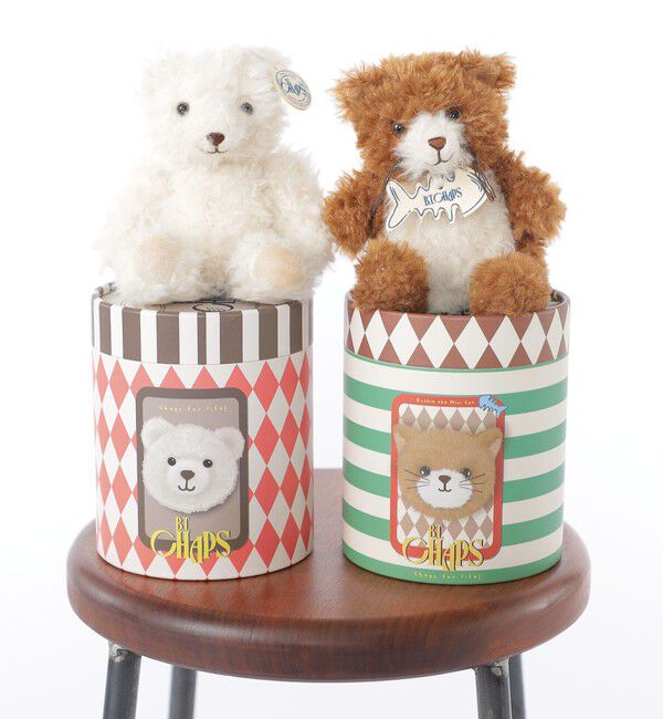 SHIPS KIDS「BON TON TOYS:B.T. CHAPS :Mini BEAR & CAT ぬいぐるみ」|その他ベビー用品|