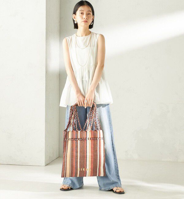 SHIPS for women「RAMESHWARI: ハンモック バッグ 26SS」|トートバッグ|