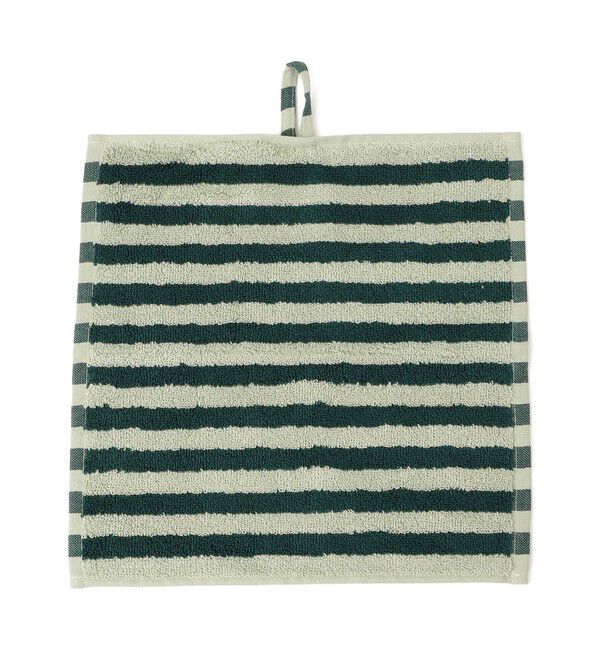 SHIPS for women「BONGUSTA:NARAM WASH CLOTH」|ハンカチ|グリーン