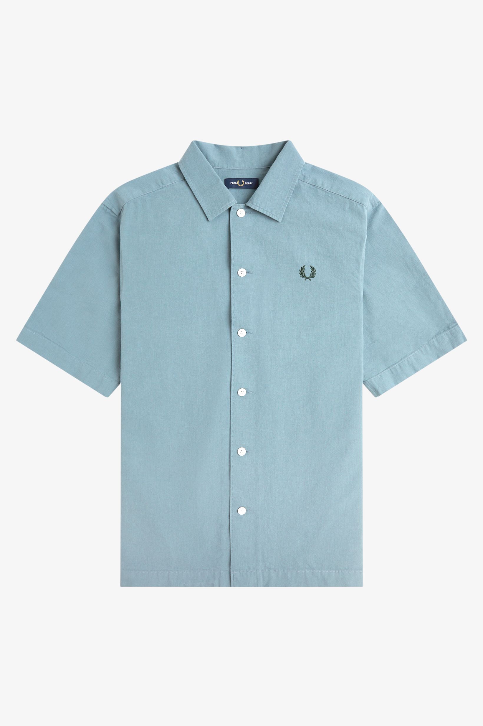 FRED PERRY 「Placket Detail Short Sleeve Shirt プラケットショートスリーブシャツ」|シャツ・ブラウス|