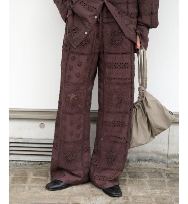 OUTDOOR PRODUCTS Usual Things「LOGAN ex レーストラックパンツ」|スラックス|