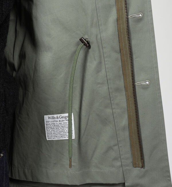 TOMORROWLAND BUYING WEAR「Willis&Geiger WHITE HUNTER FIELD JACKET コットンブルゾン」|ブルゾン・スタジャン|
