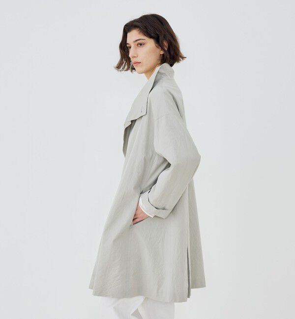 GALERIE VIE「パラシュートクロス スタンドカラーコート」|その他|