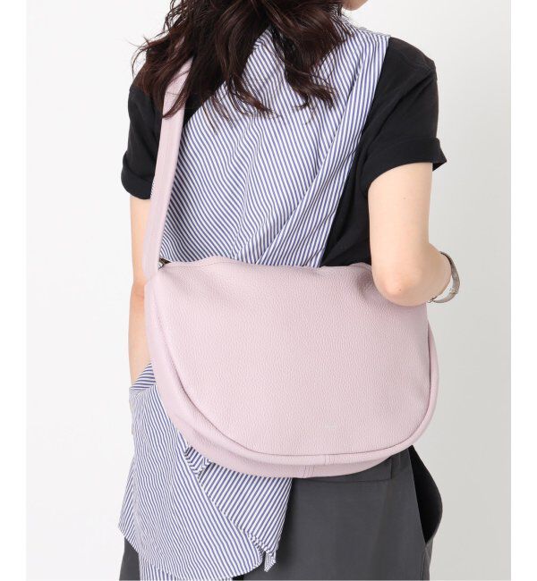  「【blancle/ ブランクレ】別注 S.LETHER Semi circle half shoulder」|ショルダー・メッセンジャー|