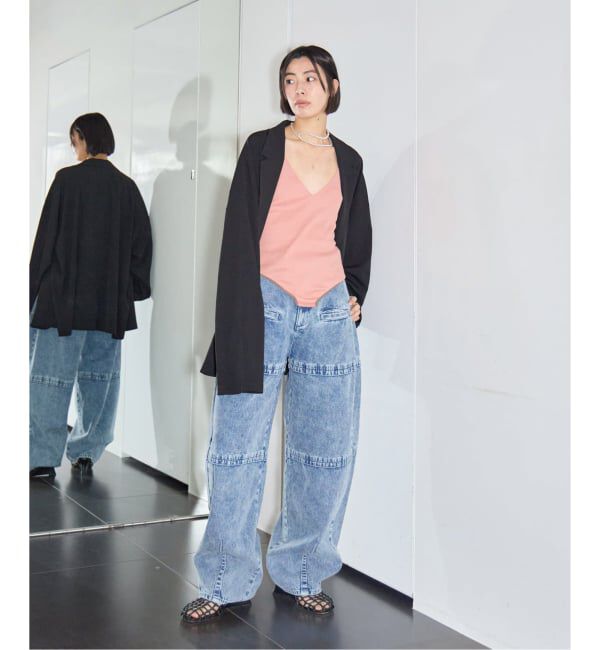  「LIVINGTONE COLETTE T-COLETTE-10：デニムパンツ」|デニム|