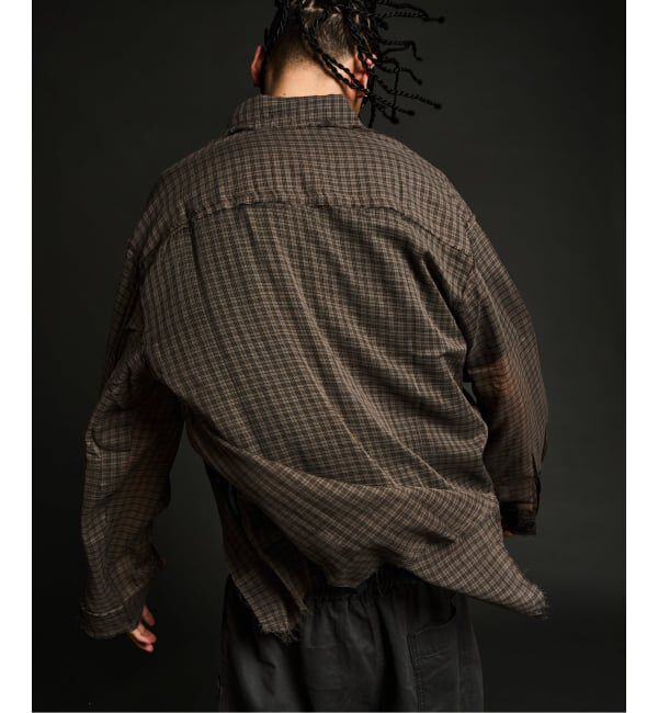 JOINT WORKS「カットオフ シアーシャツ / J Cutoff Sheer Shirt」|シャツ・ブラウス|