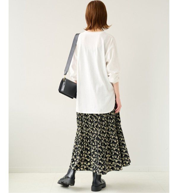 JOURNAL STANDARD relume「《追加4》USAコットンロングラウンドプルオーバー」|Tシャツ・カットソー|