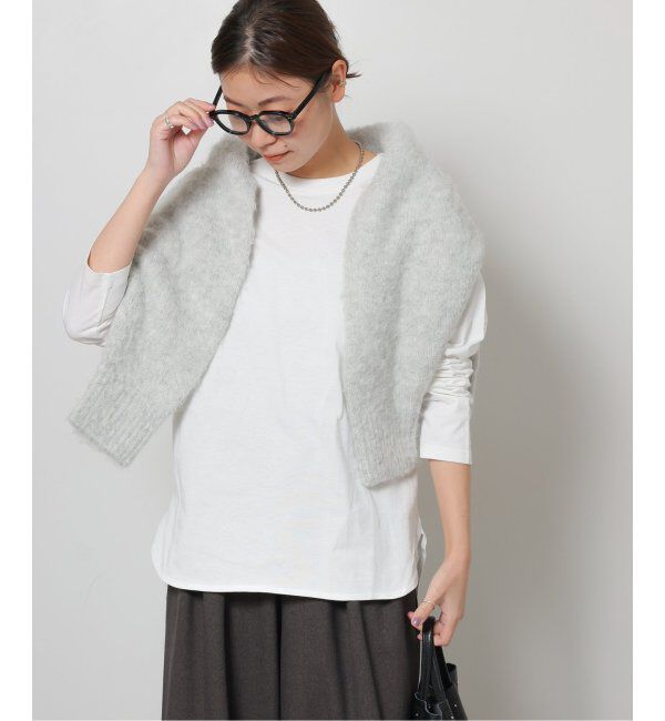 JOURNAL STANDARD relume「《追加4》USAコットンロングラウンドプルオーバー」|Tシャツ・カットソー|