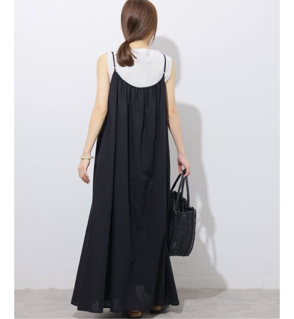 JOURNAL STANDARD relume「リネンミックスギャザーキャミワンピース」|ワンピース|