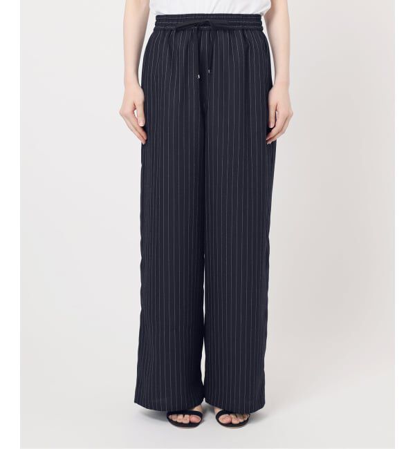 Spick and Span「《新色有り / 追加》ジョーゼットイージーパンツ」|スラックス|