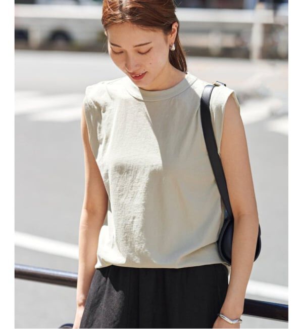 FRAMeWORK「≪追加≫ATON /エイトンFRESCA SINGLE JERSEY タンクトップ」|Tシャツ・カットソー|