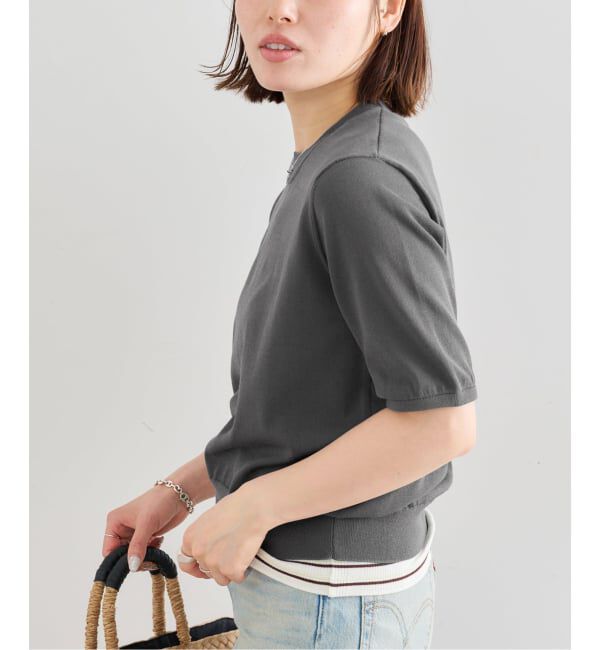 U by SPICK&SPAN「UVカット ウォッシャブルサマーニット」|ニット・セーター|
