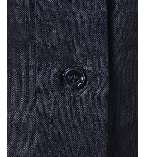 U by SPICK&SPAN「リネンオーバーシャツ」|シャツ・ブラウス|