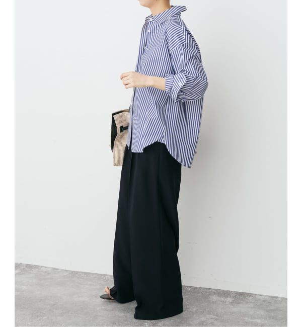 Spick and Span「《追加3》50コットンコンパクトシャツ」|シャツ・ブラウス|