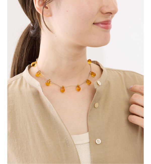 FRAMeWORK「sisi joia/シシジョイア NOUE NECKLACE」|ネックレス|ブラウン
