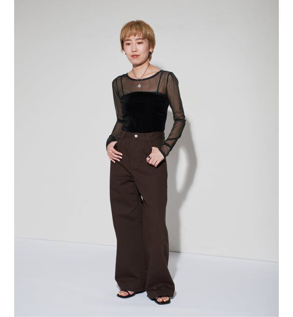 GRISE「《WEB+一部店舗限定》MIDORI UEEDA&times;GRISEナローストラップフラットサンダル」|サンダル|