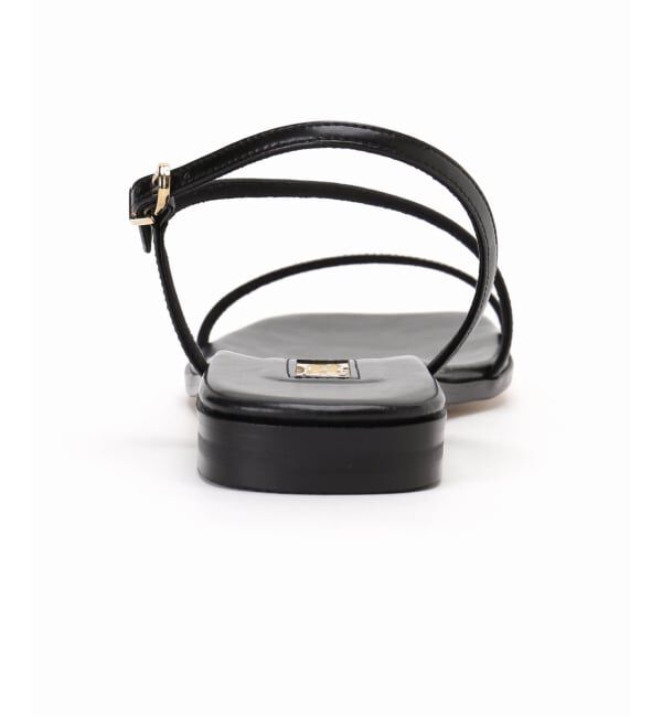 GRISE「《WEB+一部店舗限定》MIDORI UEEDA&times;GRISEナローストラップフラットサンダル」|サンダル|