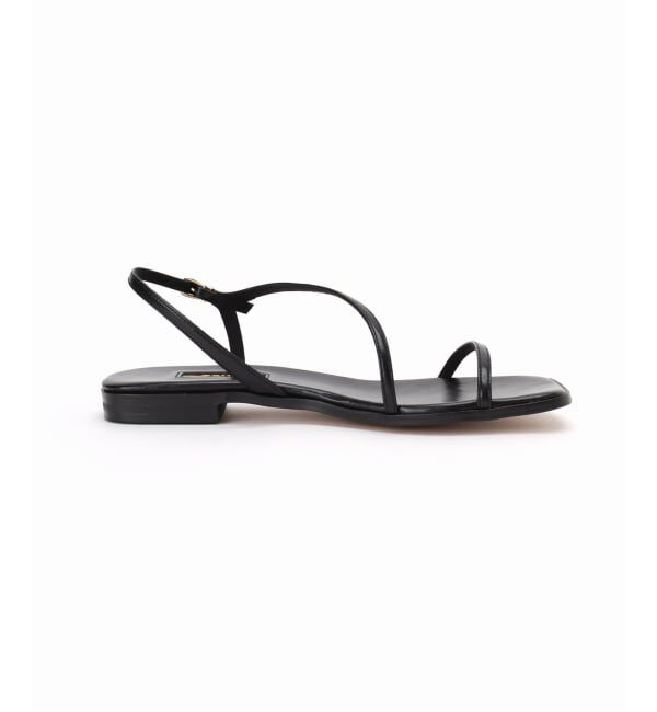 GRISE「《WEB+一部店舗限定》MIDORI UEEDA&times;GRISEナローストラップフラットサンダル」|サンダル|