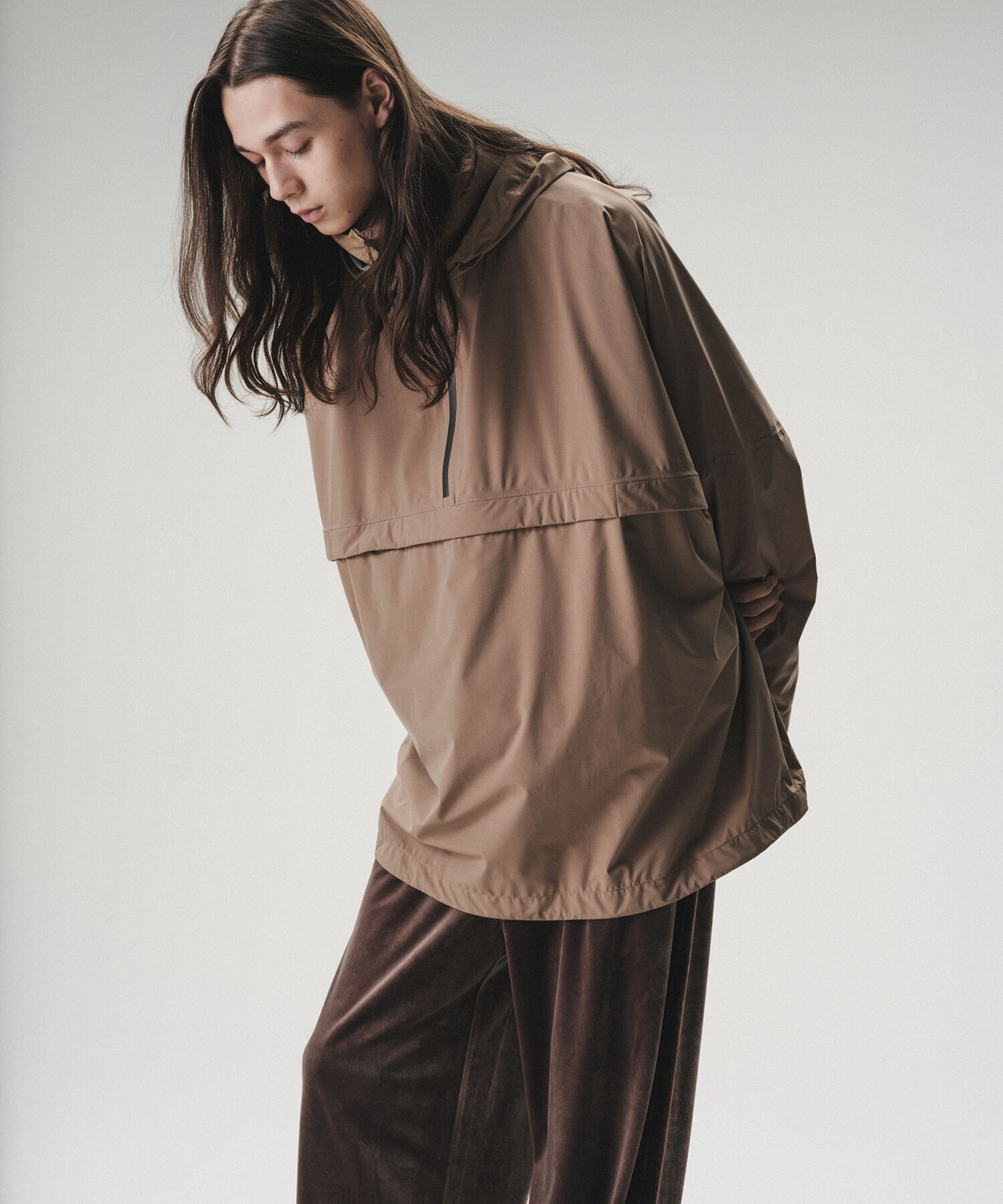 ADAM ET ROPE'「【ACT_22 Leicester】ANORAK PARKA」|その他|ベージュ(27)